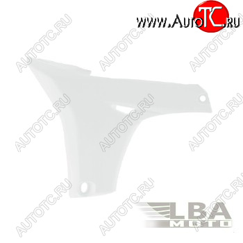 3 899 р. Обтекатели радиатора нижние R-Tech Yamaha YZ450F 10-13 (R-CVYZFBNLO10) белые  r-cvyzfbnlo10  с доставкой в г. Воронеж