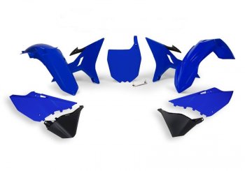 15 599 р. Комплект пластика R-Tech Yamaha YZ125250 02-18 (R-KITYZ0-BL1-REV) REVOLUTION синийчерный  r-kityz0-bl1-rev  с доставкой в г. Воронеж. Увеличить фотографию 1
