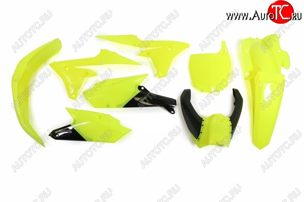 14 999 р. Комплект пластика R-Tech Yamaha YZ250F 14-18, YZ450F 14-17 (R-KITYZF-GF0-614) неоновый желтыйчерный  r-kityzf-gf0-614  с доставкой в г. Воронеж