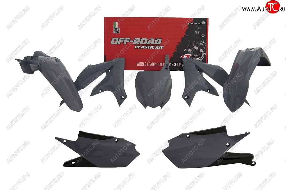14 999 р. Комплект пластика R-Tech Yamaha YZ450F 18-22 (R-KITYZF-GR0-518) Quantum Серый  r-kityzf-gr0-518  с доставкой в г. Воронеж