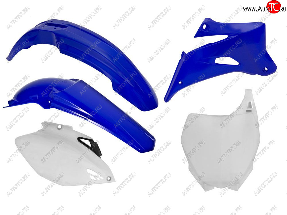 12 749 р. Комплект пластика R-Tech Yamaha YZ250F450F 06-09 (R-KITYZF-OEM-508) синийбелый  r-kityzf-oem-508  с доставкой в г. Воронеж