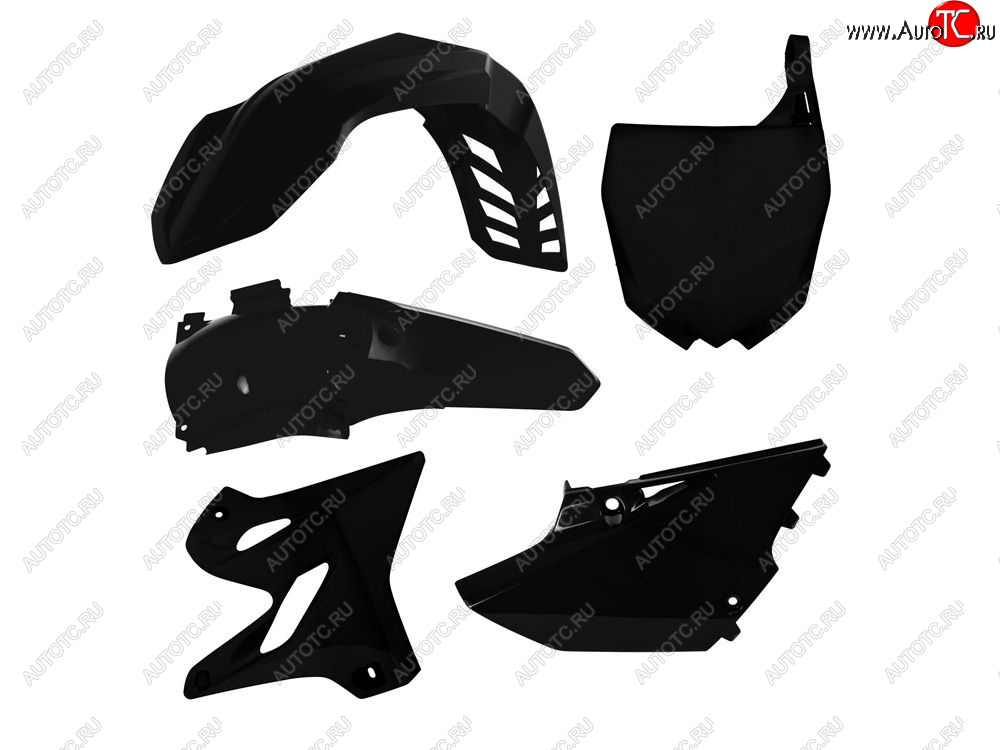12 749 р. Комплект пластика R-Tech Yamaha YZ125250 15-21,YZ125X 20-21, (R-KITYZ0-NR0-515) Черный  r-kityz0-nr0-515  с доставкой в г. Воронеж