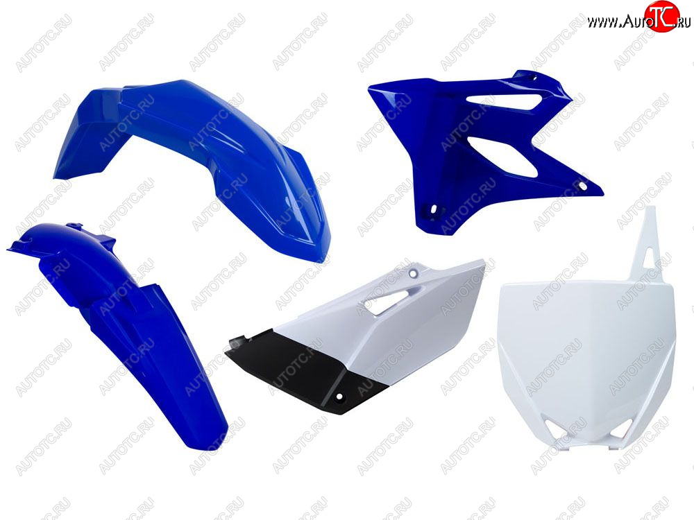 12 749 р. Комплект пластика R-Tech Yamaha YZ85 15-19 (R-KITYZ0-OEM-585) синийбелыйчерный  r-kityz0-oem-585  с доставкой в г. Воронеж