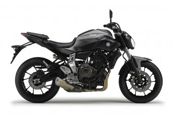 25 899 р. Комплект пластика для мотоцикла Yamaha MT-07 Серо-Черный  пм-00023588  с доставкой в г. Воронеж. Увеличить фотографию 1