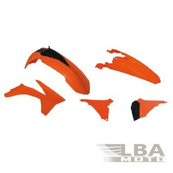 11 799 р. Комплект пластика R-Tech KTM EXC 125-500 12-13, EXCF 250-350 12-13 (R-KITKTM-OEM-412) оранжчерный  r-kitktm-oem-412  с доставкой в г. Воронеж. Увеличить фотографию 1