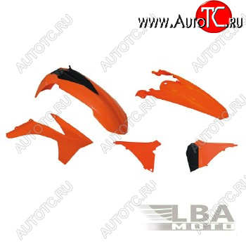 11 799 р. Комплект пластика R-Tech KTM EXC 125-500 12-13, EXCF 250-350 12-13 (R-KITKTM-OEM-412) оранжчерный  r-kitktm-oem-412  с доставкой в г. Воронеж