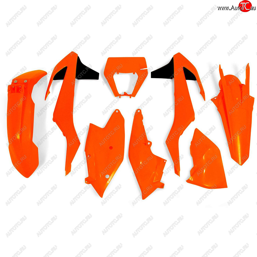 14 999 р. Комплект пластика R-Tech KTM EXCEXC-FXC-W 17-18 (R-KITKTM-AN0-517) неоновый оранжевый  r-kitktm-an0-517  с доставкой в г. Воронеж