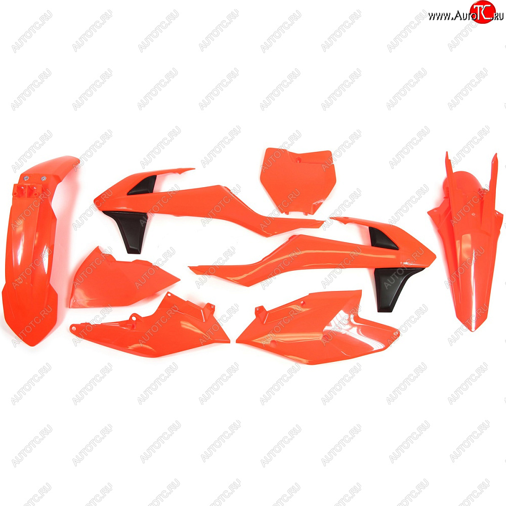 14 999 р. Комплект пластика R-Tech KTM SXSX-F 16-18, XCXC-F 17-18 (R-KITKTM-AN0-516) неоновый оранжевый  r-kitktm-an0-516  с доставкой в г. Воронеж