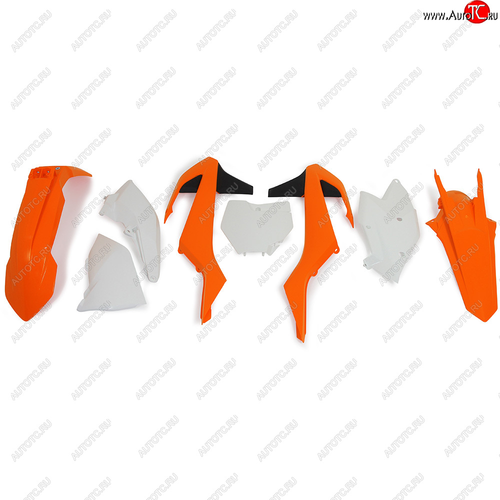 14 999 р. Комплект пластика R-Tech KTM SXSX-F 16-18, XCXC-F 17-18 (R-KITKTM-OEM-536) оранжевыйбелыйчерный  r-kitktm-oem-536  с доставкой в г. Воронеж