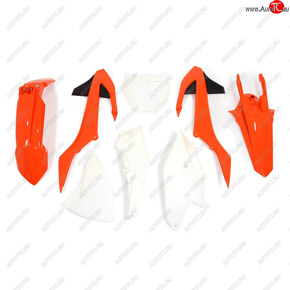 13 999 р. Комплект пластика R-Tech KTM SX85 18-22 (R-KITKTM-OEM-185) оранжевыйбелыйчерный  r-kitktm-oem-185  с доставкой в г. Воронеж