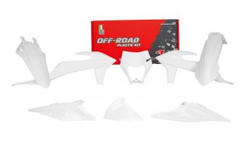 14 999 р. Комплект пластика R-Tech KTM EXC125250EXC-F250350450500 20-21 (R-KITKTM-BN0-520) Белый  r-kitktm-bn0-520  с доставкой в г. Воронеж. Увеличить фотографию 1