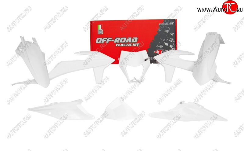 14 999 р. Комплект пластика R-Tech KTM EXC125250EXC-F250350450500 20-21 (R-KITKTM-BN0-520) Белый  r-kitktm-bn0-520  с доставкой в г. Воронеж