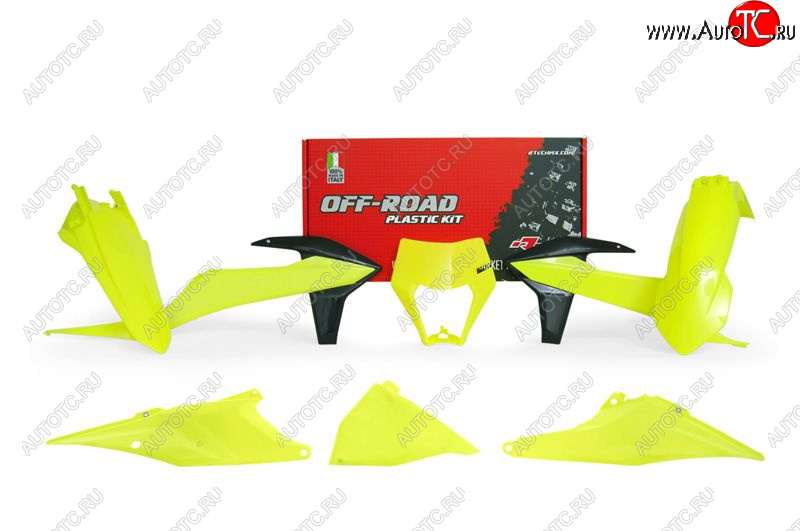 14 999 р. Комплект пластика R-Tech KTM EXC125250EXC-F250350450500 20-21 (R-KITKTM-GF0-520) Желтый неон  r-kitktm-gf0-520  с доставкой в г. Воронеж
