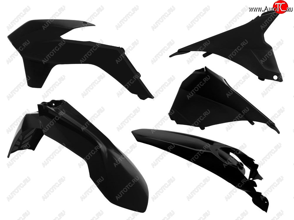 11 799 р. Комплект пластика R-Tech KTM EXC125200250300,EXC-F250350450 14-16 (R-KITKTM-NR0-415) Черный  r-kitktm-nr0-415  с доставкой в г. Воронеж