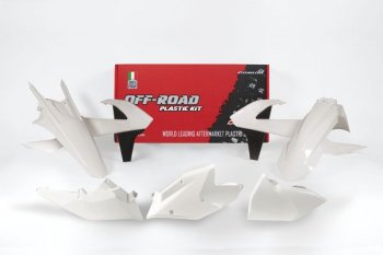 13 999 р. Комплект пластика R-Tech KTM EXC-EXCF 150250350450500 17-19 (R-KITKTM-BN0-417) Бело-Черный  r-kitktm-bn0-417  с доставкой в г. Воронеж. Увеличить фотографию 1