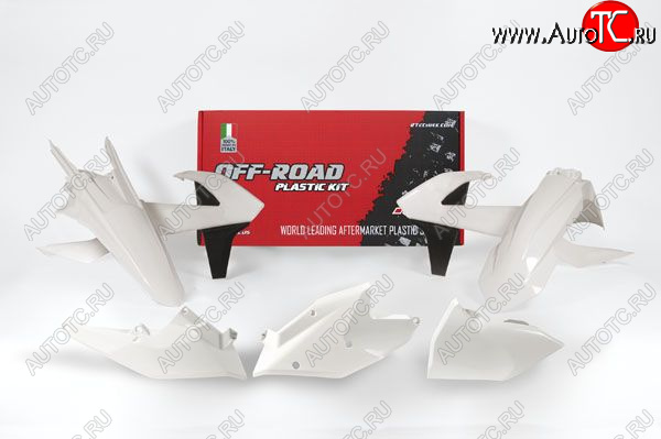 13 999 р. Комплект пластика R-Tech KTM EXC-EXCF 150250350450500 17-19 (R-KITKTM-BN0-417) Бело-Черный  r-kitktm-bn0-417  с доставкой в г. Воронеж