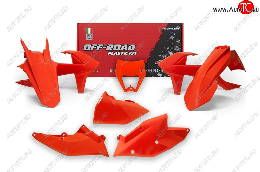 13 999 р. Комплект пластика R-Tech KTM EXC-EXCF 150250350450500 17-19 (R-KITKTM-AR0-517) Оранжевый  r-kitktm-ar0-517  с доставкой в г. Воронеж