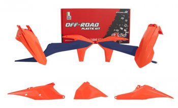 14 999 р. Комплект пластика R-Tech KTM EXCEXCFXC-WXCF-W 125-500 20-22 (R-KITKTM-OEM-423) Оранж-Синий  r-kitktm-oem-423  с доставкой в г. Воронеж. Увеличить фотографию 1