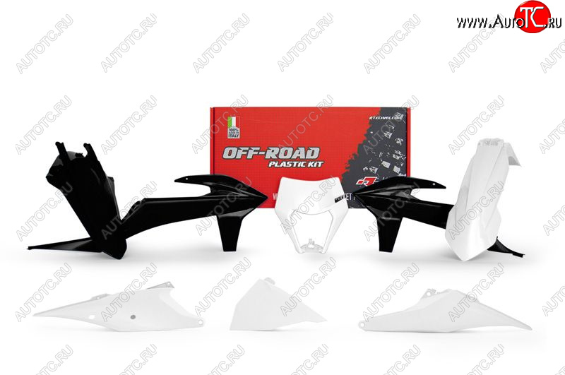 14 999 р. Комплект пластика R-Tech KTM EXCEXCFXC-WXCF-W 125-500 20-22 (R-KITKTM-BN1-520) Бело-Черный  r-kitktm-bn1-520  с доставкой в г. Воронеж