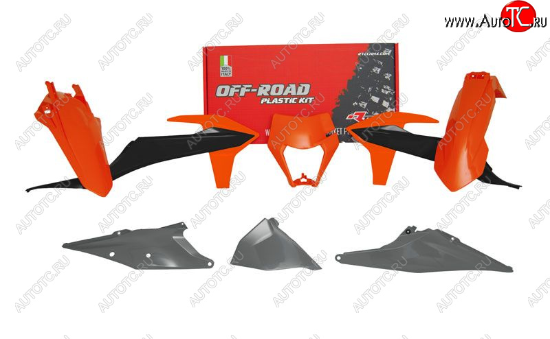 14 999 р. Комплект пластика R-Tech KTM EXCEXCFXC-WXCF-W 125-500 20-22 (R-KITKTM-OEM-521) Серо-Оранж-Черный  r-kitktm-oem-521  с доставкой в г. Воронеж