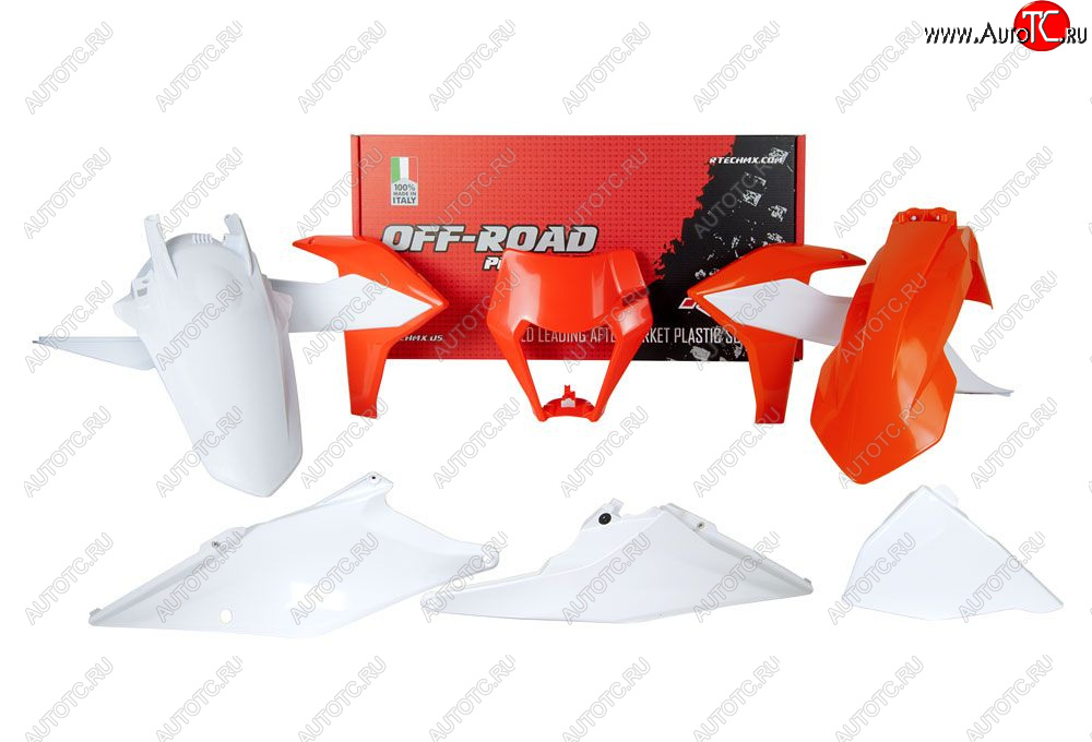 14 999 р. Комплект пластика R-Tech KTM EXCEXCFXC-WXCF-W 125-500 20-22 (R-KITKTM-OEM-522) Бело-Оранж  r-kitktm-oem-522  с доставкой в г. Воронеж