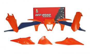 14 999 р. Комплект пластика R-Tech KTM EXCEXCFXC-WXCF-W 125-500 20-22 (R-KITKTM-OEM-623) Оранжево-Синий  r-kitktm-oem-623  с доставкой в г. Воронеж. Увеличить фотографию 1
