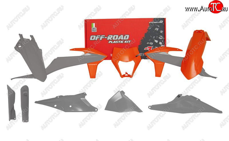 14 999 р. Комплект пластика R-Tech KTM EXCEXCFXC-WXCF-W 125-500 20-22 (R-KITKTM-OEM-723) Серо-Оранжевый  r-kitktm-oem-723  с доставкой в г. Воронеж