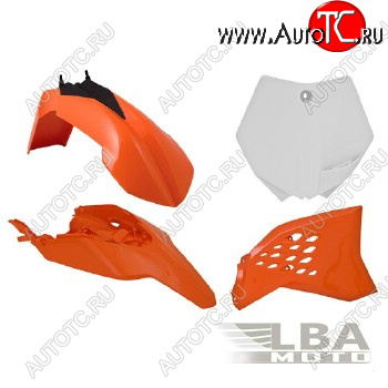 12 749 р. Комплект пластика R-Tech KTM SX65 12-15 (R-KITKTM-OEM-511) оранжевыйбелый  r-kitktm-oem-511  с доставкой в г. Воронеж