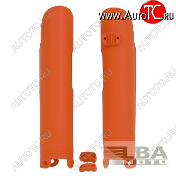 3 899 р. Защита вилки (пара) R-Tech KTM SXSXFEXC 125-525 00-07, DUKE 125-525 03-07 (R-PSKTMAR0000) оранж.  r-psktmar0000  с доставкой в г. Воронеж