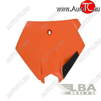3 089 р. Щиток номера передний R-Tech KTM SXSXF 125-525 03-06 (R-TBKTMAR0300) оранжевый  r-tbktmar0300  с доставкой в г. Воронеж