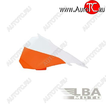 3 089 р. Обтекатель возд. фильтра левый R-Tech KTM SX85 13-17 (R-FIKTMBNARSX85) оранжевыйбелый  r-fiktmbnarsx85  с доставкой в г. Воронеж