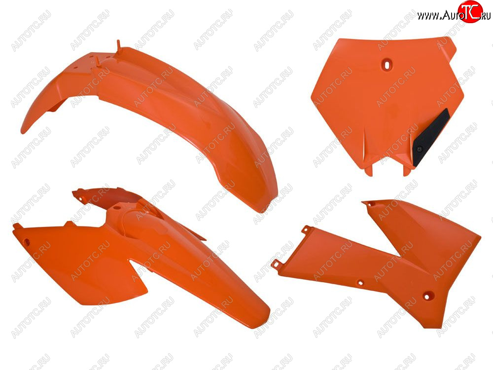 12 749 р. Комплект пластика R-Tech KTM SXSXF 05-06, EXCEXCF 05-07 (R-KITKTM-AR0-504) оранжевый  r-kitktm-ar0-504  с доставкой в г. Воронеж
