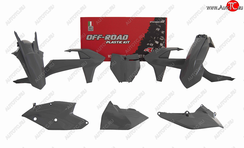 14 999 р. Комплект пластика R-Tech KTM SXSX-F 16-18, XCXC-F 17-18 (R-KITKTM-GR0-516) Quantum Grey серый  r-kitktm-gr0-516  с доставкой в г. Воронеж