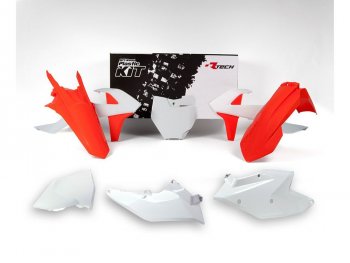14 999 р. Комплект пластика R-Tech KTM SXSX-F 16-18, XCXC-F 17-18 (R-KITKTM-US2-516) оранжевый-белый  r-kitktm-us2-516  с доставкой в г. Воронеж. Увеличить фотографию 1
