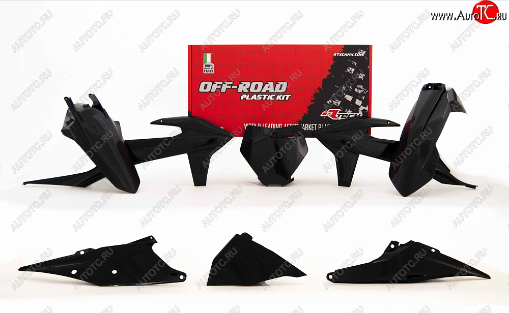 14 999 р. Комплект пластика R-Tech KTM SXSX-FXCXC-F 2019 (R-KITKTM-NR0-599) черный  r-kitktm-nr0-599  с доставкой в г. Воронеж