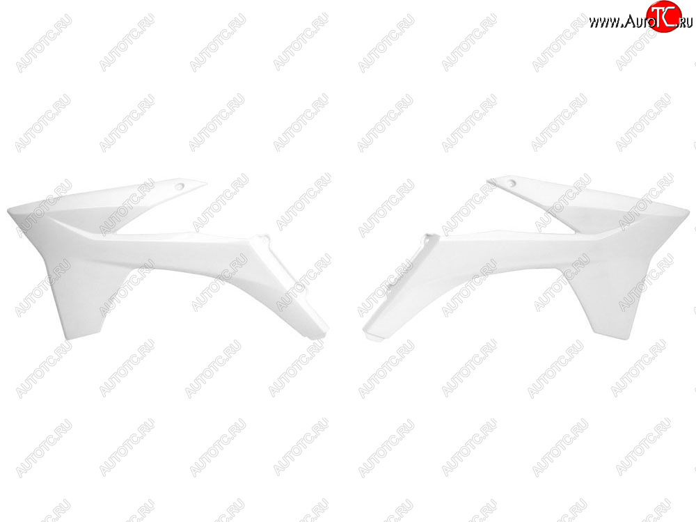 5 999 р. Обтекатели радиатора R-Tech KTM SXSXFEXCEXCF 11-12, 250SX 11-13 (R-CVKTMBN0011) Белые  r-cvktmbn0011  с доставкой в г. Воронеж