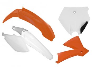 12 749 р. Комплект пластика R-Tech SX85 06-12 (R-KITKTM-O11-507) Оранжево-белый  r-kitktm-o11-507  с доставкой в г. Воронеж. Увеличить фотографию 1