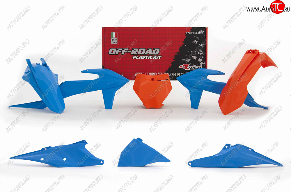 14 999 р. Комплект пластика R-Tech KTM SX125150250 19-21,SXF250350450 19-21 (R-KITKTM-CL0-599) Синий  r-kitktm-cl0-599  с доставкой в г. Воронеж