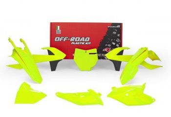 13 999 р. Комплект пластика R-Tech KTM SX85 18-22, GasGas MC85 21-22 (R-KITKTM-GF0-185) Зеленый неон  r-kitktm-gf0-185  с доставкой в г. Воронеж. Увеличить фотографию 1
