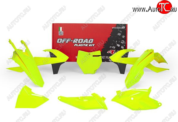 13 999 р. Комплект пластика R-Tech KTM SX85 18-22, GasGas MC85 21-22 (R-KITKTM-GF0-185) Зеленый неон  r-kitktm-gf0-185  с доставкой в г. Воронеж
