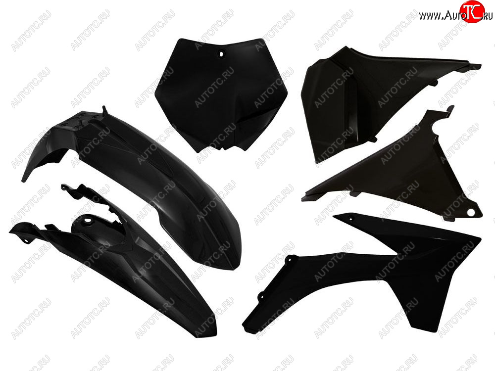 12 749 р. Комплект пластика R-Tech KTM SX125150250 2011 (R-KITKTM-NR0-519) Черный  r-kitktm-nr0-519  с доставкой в г. Воронеж