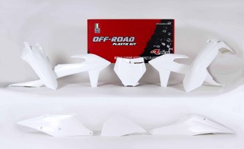 14 999 р. Комплект пластика R-Tech KTM SXSXF 19-22, XCXCF 19-22 (R-KITKTM-BN0-599) Белый  r-kitktm-bn0-599  с доставкой в г. Воронеж. Увеличить фотографию 1