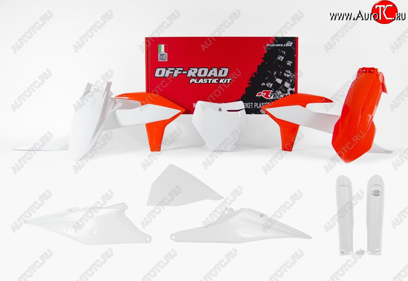 14 999 р. Комплект пластика R-Tech KTM SXSXF 19-22, XCXCF 19-22 (R-KITKTM-OEM-609) Бело-Карсный  r-kitktm-oem-609  с доставкой в г. Воронеж