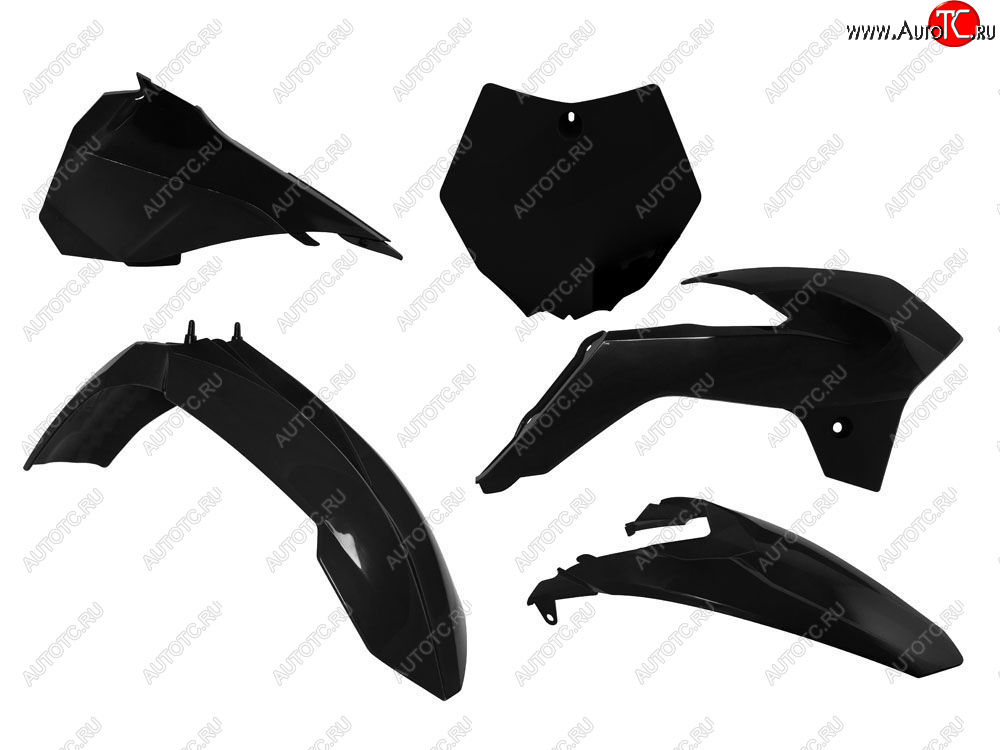 12 749 р. Комплект пластика R-Tech KTM SX85 13-17 (R-KITKTM-NR0-513) Черный  r-kitktm-nr0-513  с доставкой в г. Воронеж