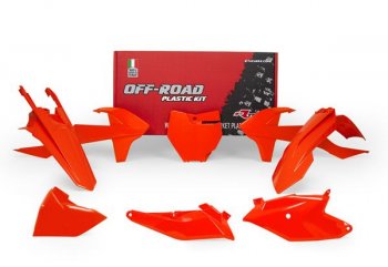 13 999 р. Комплект пластика R-Tech KTM SX85 18-22 (R-KITKTM-AN0-185) Оранжевый Неон  r-kitktm-an0-185  с доставкой в г. Воронеж. Увеличить фотографию 1