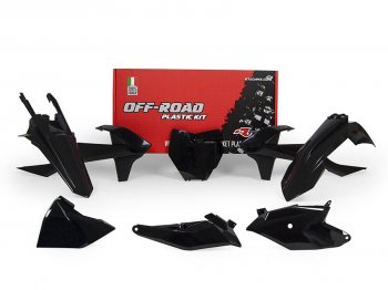 12 749 р. Комплект пластика R-Tech KTM SX85 18-22, MC 85 21-22 (R-KITKTM-NR0-185) Черный  r-kitktm-nr0-185  с доставкой в г. Воронеж. Увеличить фотографию 1