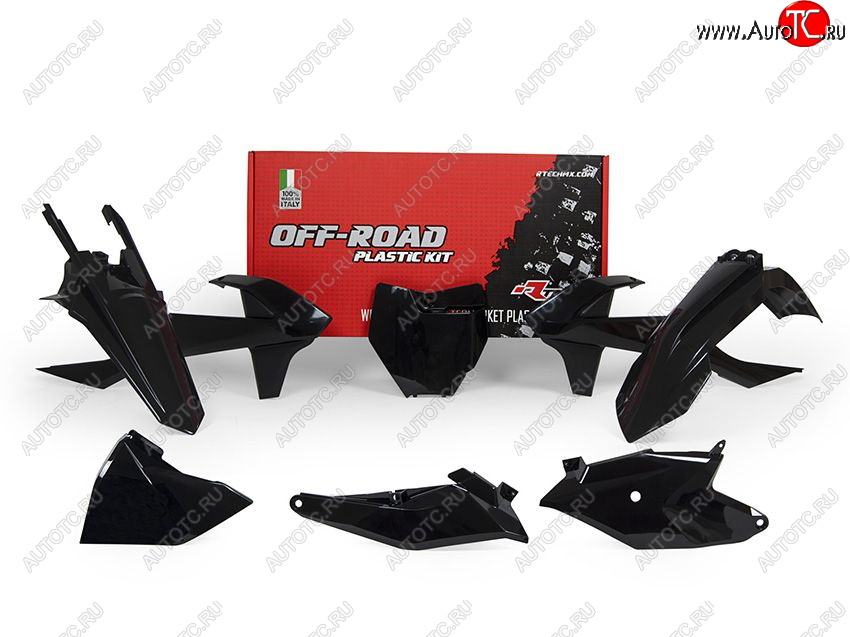 12 749 р. Комплект пластика R-Tech KTM SX85 18-22, MC 85 21-22 (R-KITKTM-NR0-185) Черный  r-kitktm-nr0-185  с доставкой в г. Воронеж