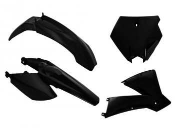 12 749 р. Комплект пластика R-Tech KTM SX85 06-12 (R-KITKTM-NR0-507) Черный  r-kitktm-nr0-507  с доставкой в г. Воронеж. Увеличить фотографию 1