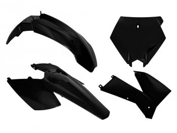 12 749 р. Комплект пластика R-Tech KTM SXSXF 125-525 05-06,XCXCF 125-525 05-07 (R-KITKTM-NR0-504) Черный  r-kitktm-nr0-504  с доставкой в г. Воронеж. Увеличить фотографию 1