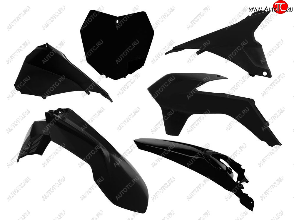 12 749 р. Комплект пластика R-Tech KTM SXSXF 125150250350450 13-15 (R-KITKTM-NR0-512) Черный  r-kitktm-nr0-512  с доставкой в г. Воронеж